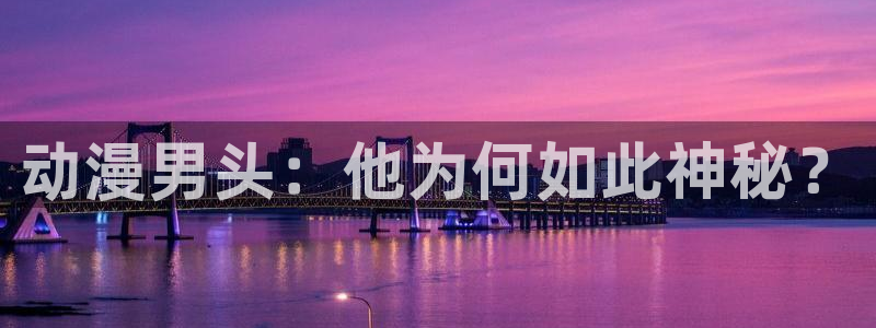 58动漫在线观看：动漫男头：他为何如此神秘？