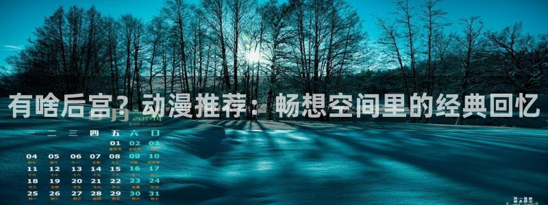 58动漫官网：有啥后宫？动漫推荐：畅想空间里的经典回忆